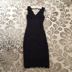 Stretch lace party dress
